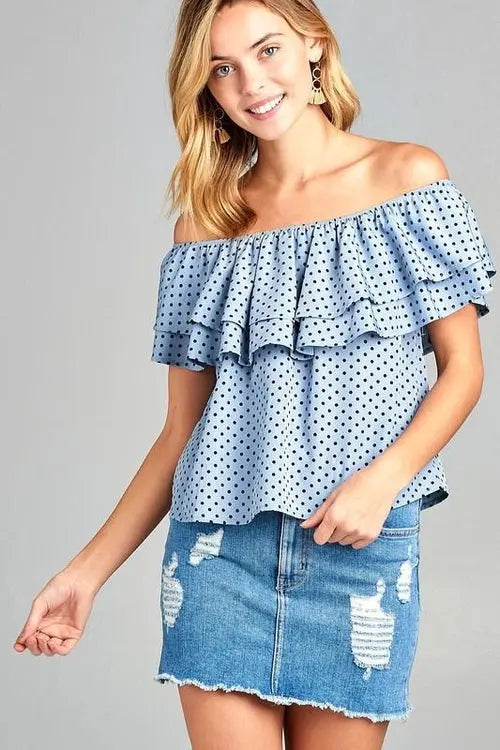 Short-Sleeve Blouse