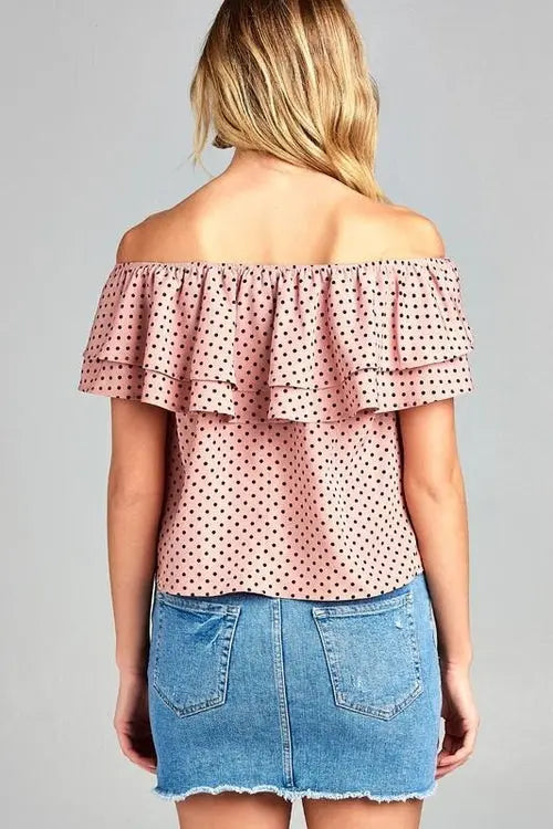 Women's Polka-Dot Blouse