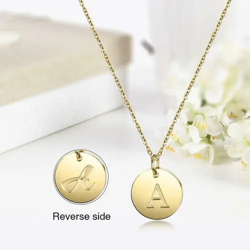 Gold Initial Charmy Necklace My Store