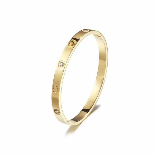 LOVE BANGLE BRACELET heart My Store