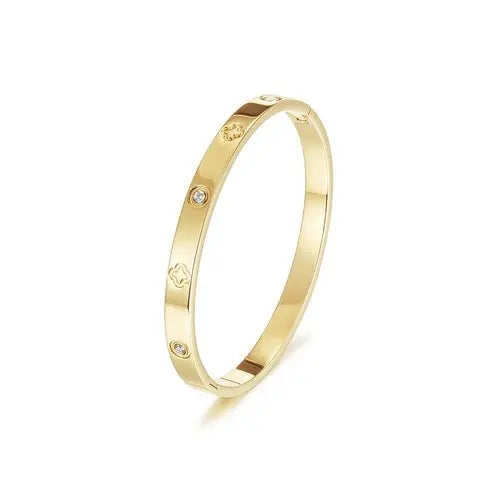 LOVE BANGLE BRACELET clover My Store
