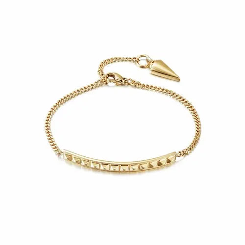 PYRAMID BAR BRACELET Gold My Store