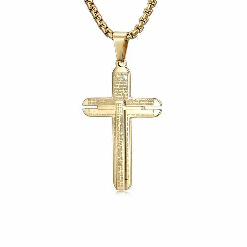 Classic Cross Pendant Necklace My Store