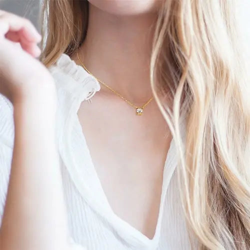 Cubic Zirconia Pendant Necklace My Store
