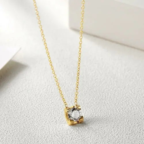 Cubic Zirconia Pendant Necklace My Store