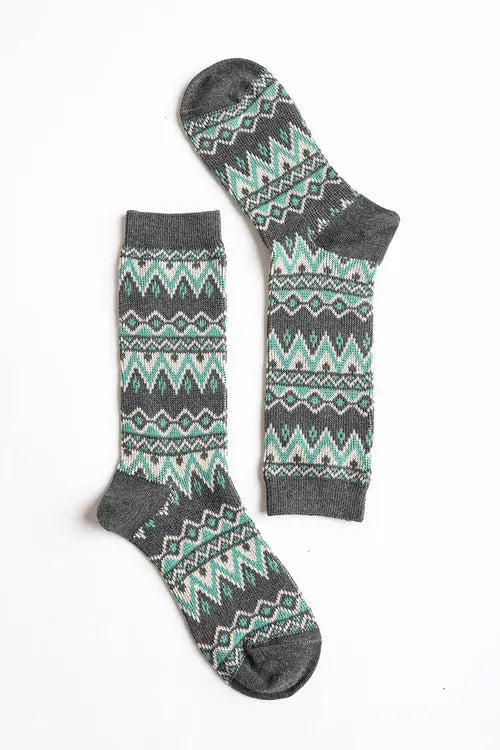 Cozy Tribal Pattern Socks My Store