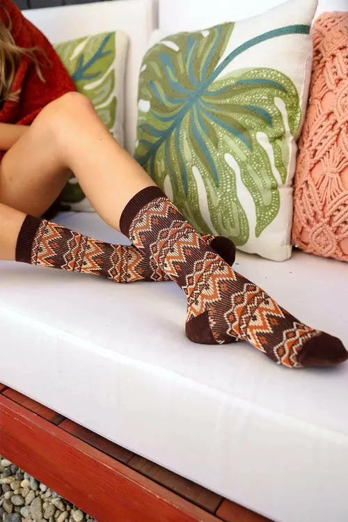 Cozy Tribal Pattern Socks My Store