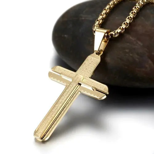 Classic Cross Pendant Necklace My Store
