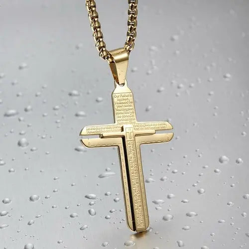 Classic Cross Pendant Necklace My Store