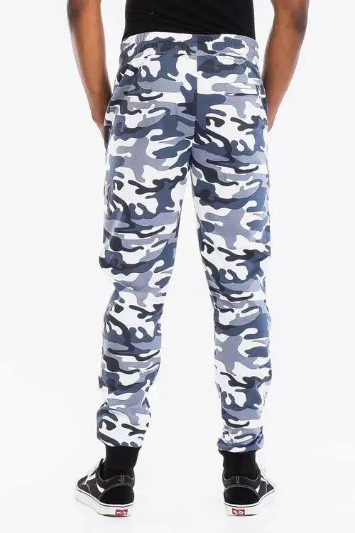 Grey and White Camo Sweat Pants    My Store