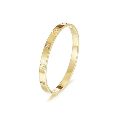 LOVE BANGLE BRACELET  clover  My Store