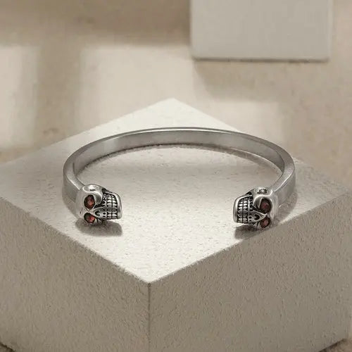 SKULL CUFF BANGLE    My Store