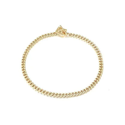 Square Toggle Clasp Chain Necklace    My Store