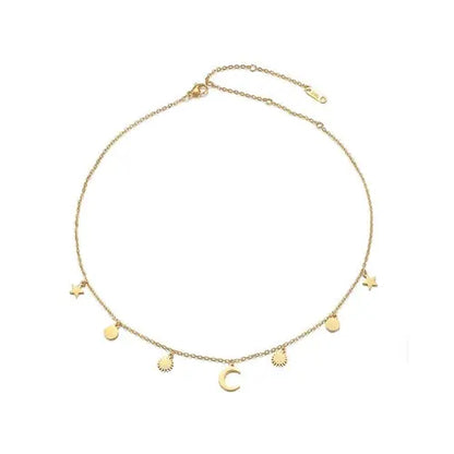 Dangling Celestial Necklace    My Store